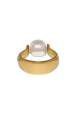 Trust Your Journey Pearl Ring