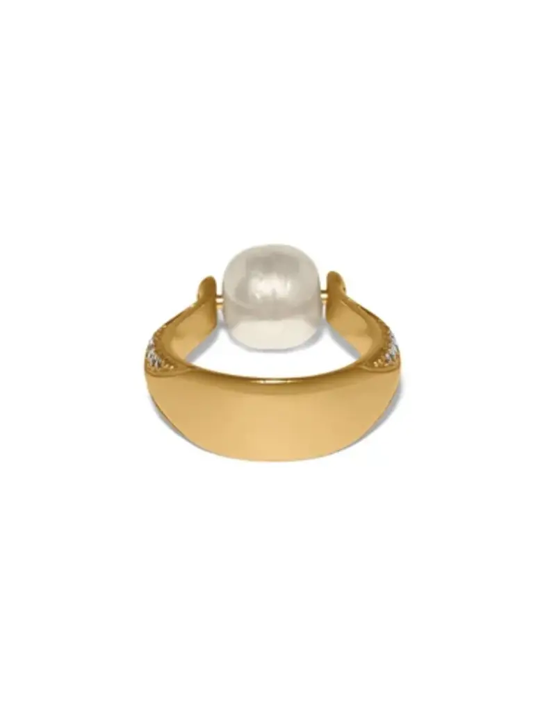 Trust Your Journey Pearl Ring