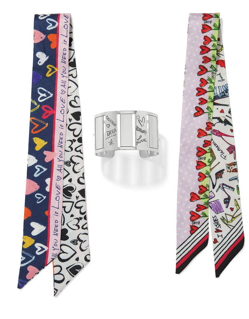 Fashionista Cover Girl Scarf Cuff