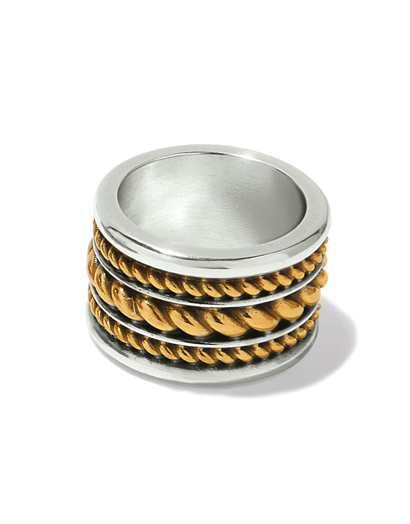 Monete Wide Ring
