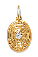Token Kosmos  Elipse Charm in Gold