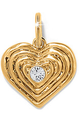 Token Kosmos Heart Charm in Gold