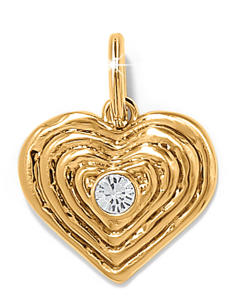 Token Kosmos Heart Charm in Gold