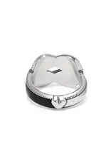 Interlok Harmony Ring in Black