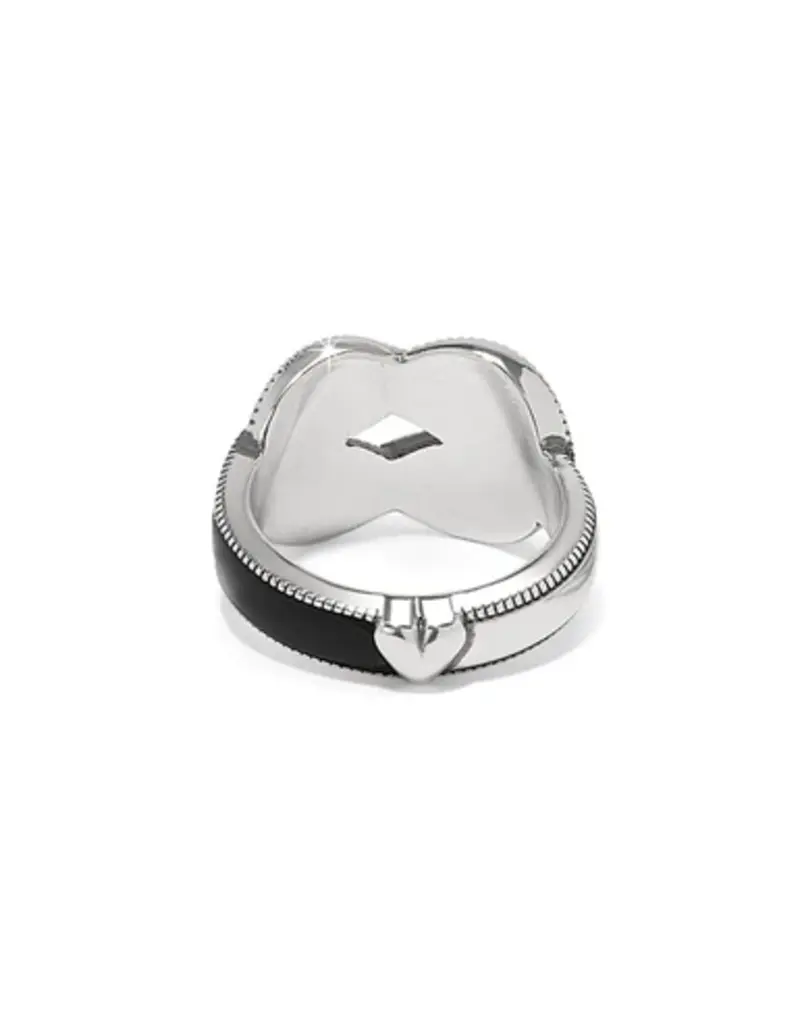 Interlok Harmony Ring in Black