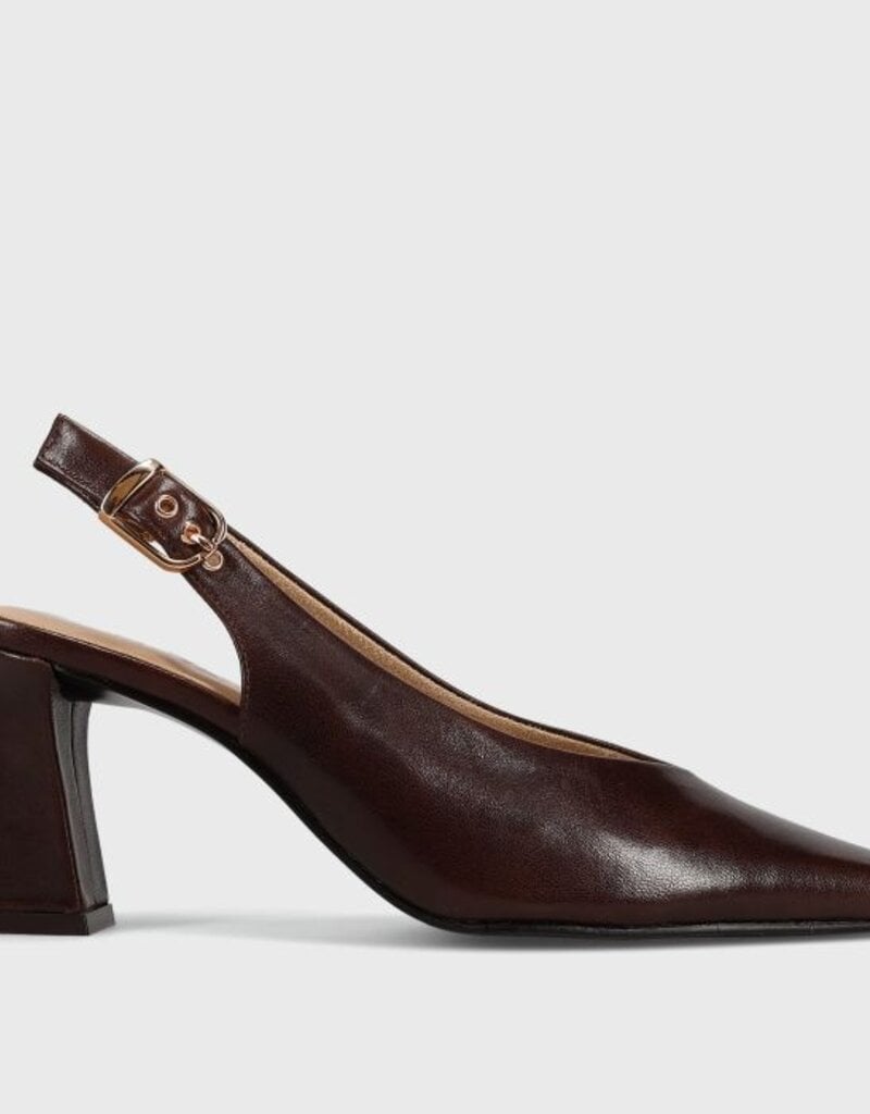J.HOFFMAN'S Faylyn Napa in Dark Brown