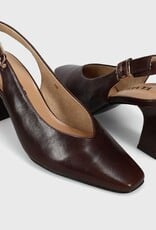 J.HOFFMAN'S Faylyn Napa in Dark Brown