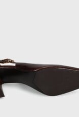 J.HOFFMAN'S Faylyn Napa in Dark Brown