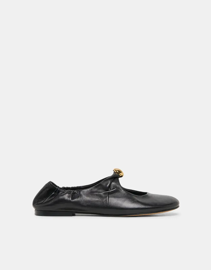 J.HOFFMAN'S Cornel Shoe in Black Leather