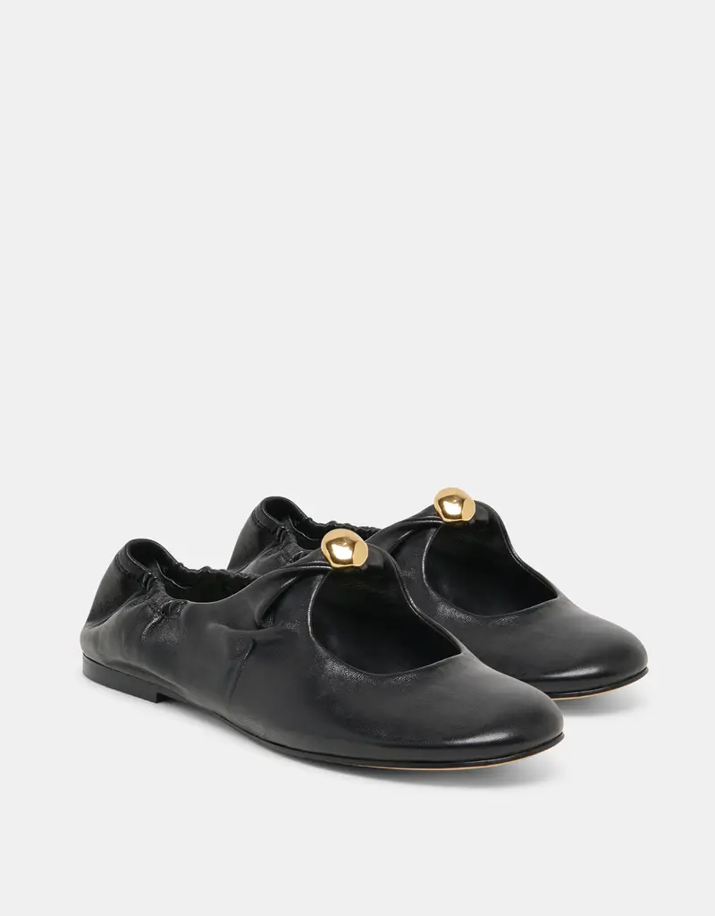 J.HOFFMAN'S Cornel Shoe in Black Leather