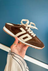 J.HOFFMAN'S Venice Sneaker in Velvet Chocolate