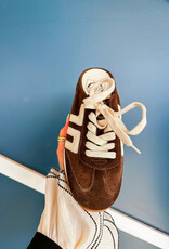 J.HOFFMAN'S Venice Sneaker in Velvet Chocolate