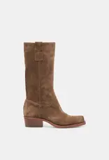 J.HOFFMAN'S Romie Boot in Chocolate Suede