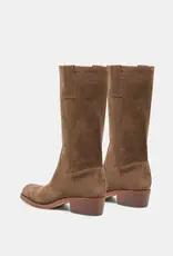 J.HOFFMAN'S Romie Boot in Chocolate Suede