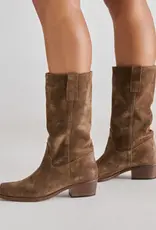J.HOFFMAN'S Romie Boot in Chocolate Suede