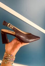 J.HOFFMAN'S Faylyn Napa in Dark Brown