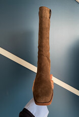 J.HOFFMAN'S Romie Boot in Chocolate Suede