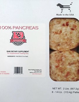 K-9 Kraving K9 Kraving 2lb Pancreas Patties