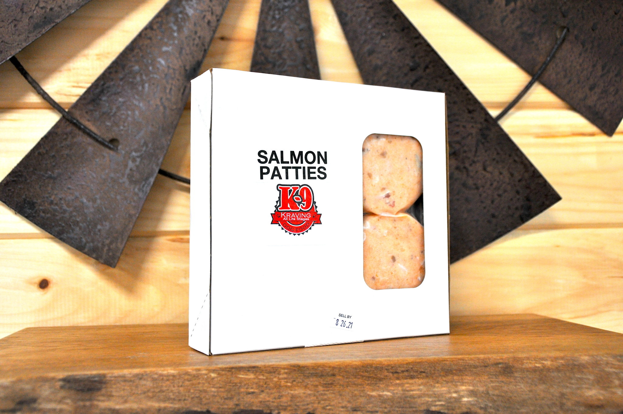 K-9 Kraving K9 Kraving 2lb Salmon Patties