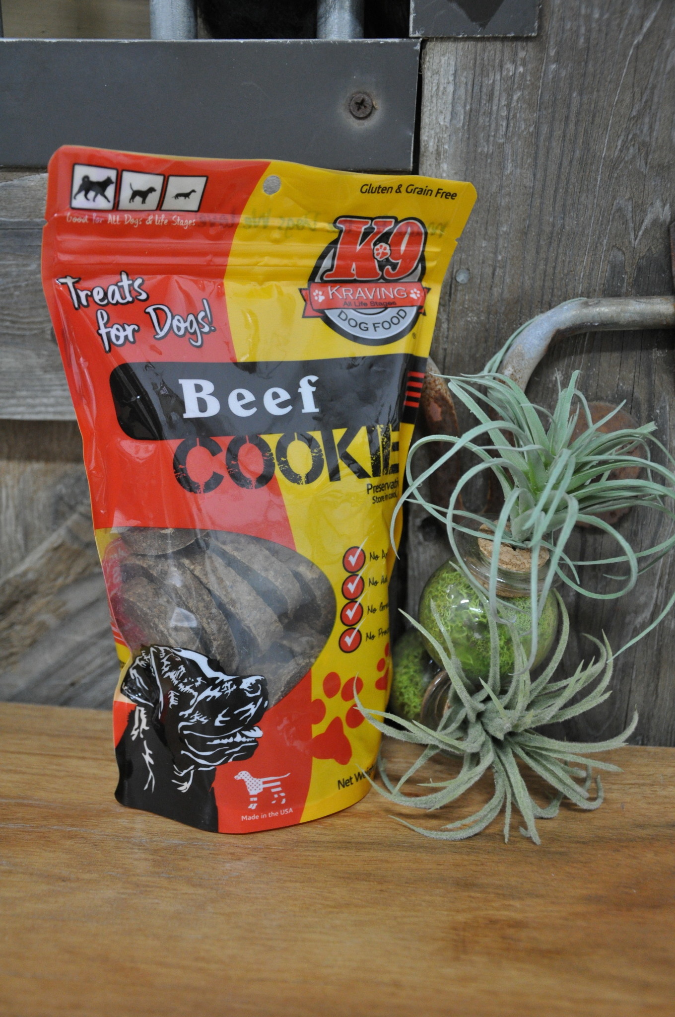 K-9 Kraving K9 Kraving Beef Cookies 8oz
