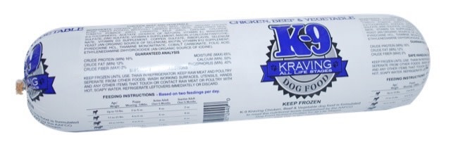 K-9 Kraving K-9 Kraving Chicken, Beef & Vegetable 5lb