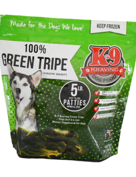 K-9 Kraving K9 Kraving 5lb Tripe Patties
