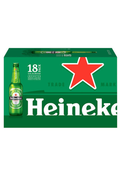Heineken HEINEKEN BOTTLE 18-PK