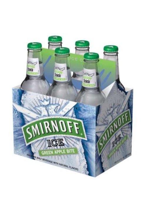 Smirnoff Ice Smirnoff Twisted Green Apple -6 pk btl