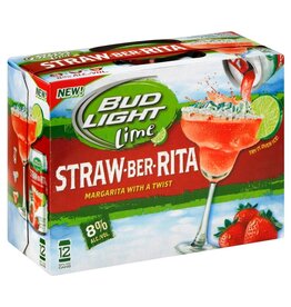Rita's Bud Light Lime Strawberita 8OZ Can 12-PK