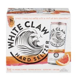 White Claw WHITE CLAW RUBY GRAPEFRUIT -6-PK
