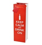 Revel Paper KEEP CALM AND DRINK ON GIFT BAG