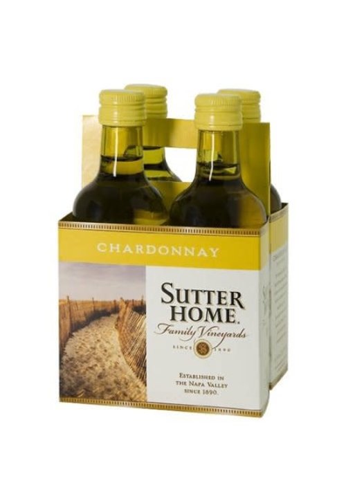 Sutter Home Sutter Home Chardonnay - 4 Pk 187ml