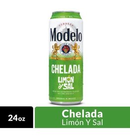 Modelo Chelada Limon Y Sal 24oz