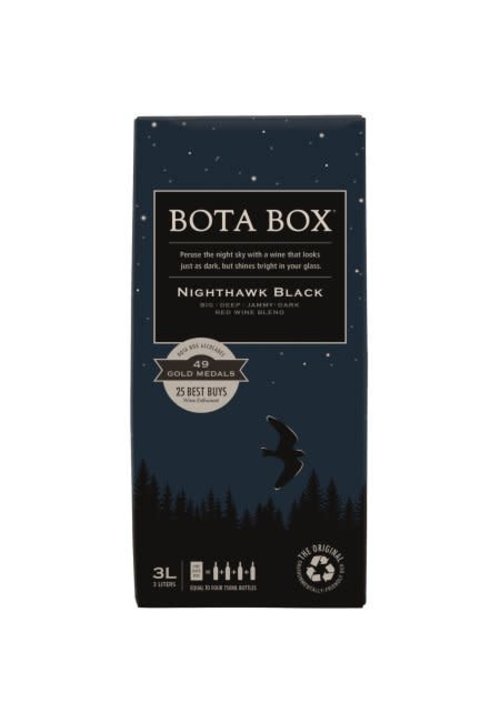 Bota Box BOTA BOX NIGHTHAWK BLACK Rich Red Blend -3L