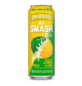 Smirnoff Ice Smash Lemon Lime 25oz Can