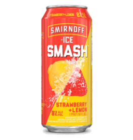 Smirnoff Smirnoff Ice Smash Strawberry Lemon -25oz Can