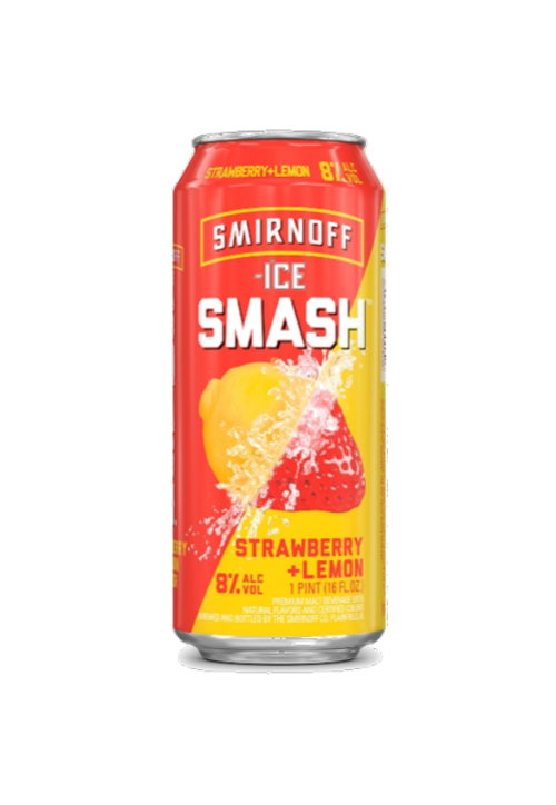 Smirnoff Smirnoff Ice Smash Strawberry Lemon -25oz Can