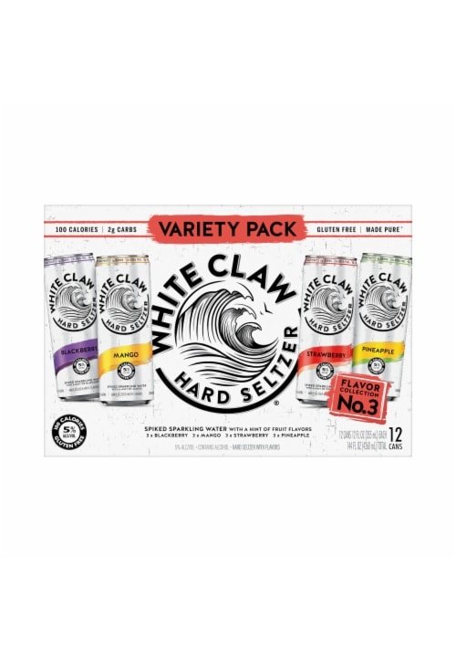 White Claw White Claw Seltzer Variety Pack #3 -12PK