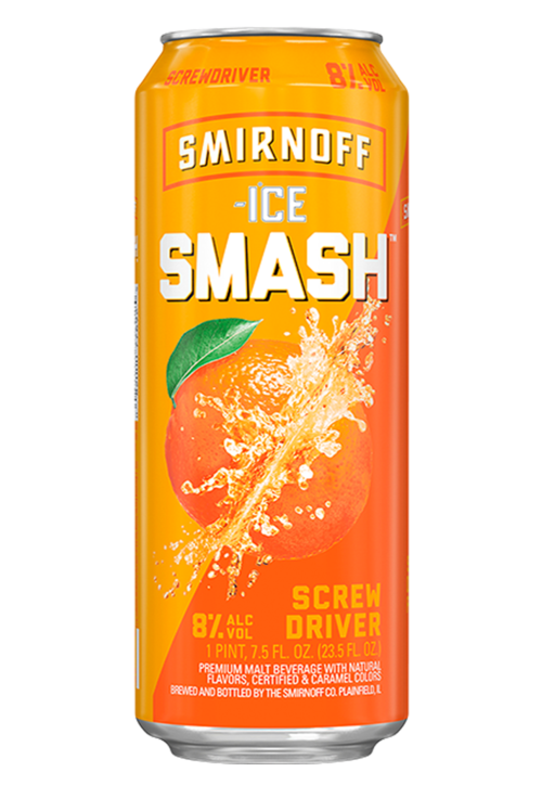 Smirnoff Smash Screwdriver -25oz Can