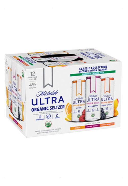 Michelob Ultra Seltzer Michelob Ultra Organic Seltzer Variety Pack #2 Can 12-Pk