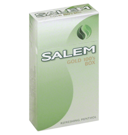 SALEM GOLD BOX 100'S