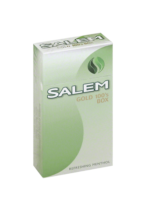 SALEM GOLD BOX 100'S
