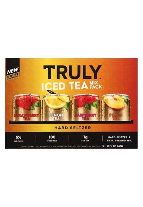 Truly Truly Iced Tea Seltzer Variety 12pk