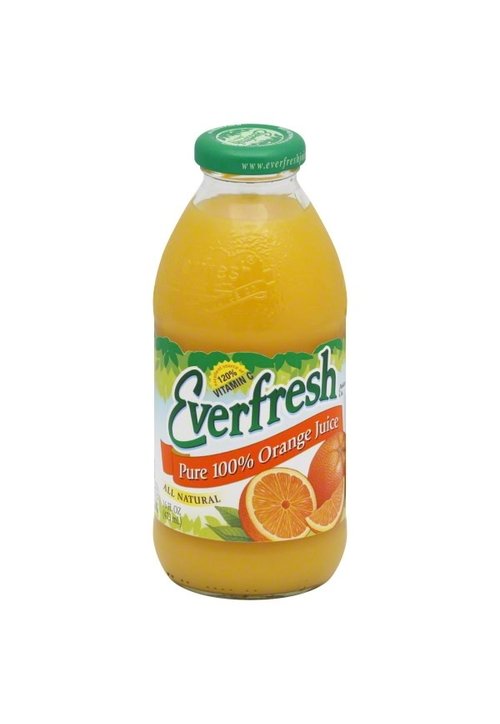 Ever Fresh Juice Co EVERFRESH ORANGE 100 % JUICE 16oz