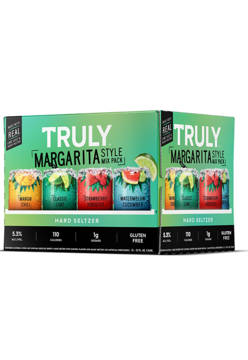Truly Truly Hard Seltzer Margarita Variety -12Pk Cans