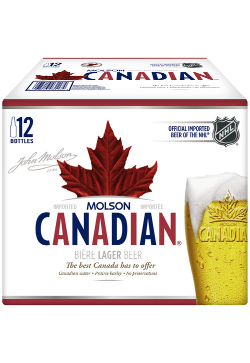 Molson Canadian MOLSON CANADIAN BTL 12-PK