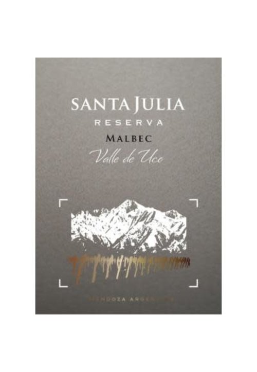 Santa Julia Santa Julia Organic Malbec Reserve 750ml