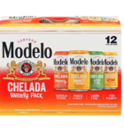 Modelo Chelada Variety 12 pk