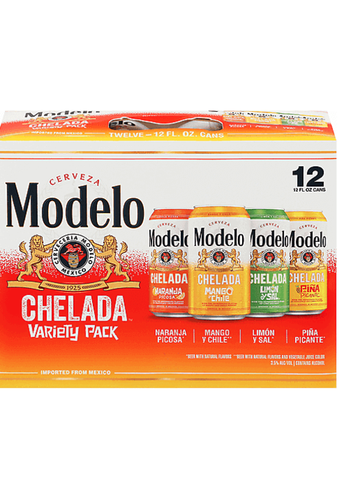 Modelo Chelada Variety 12 pk