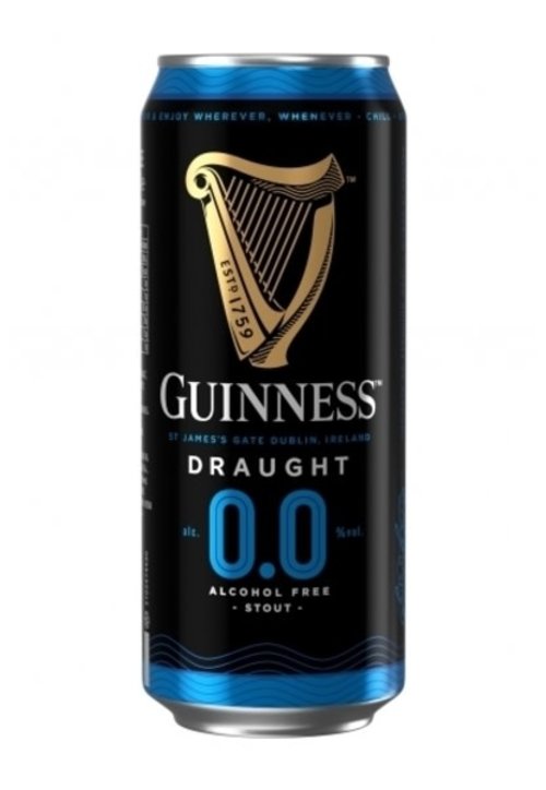 GUINNESS NON ALCOHOLIC DRAUGHT 4PK CANS